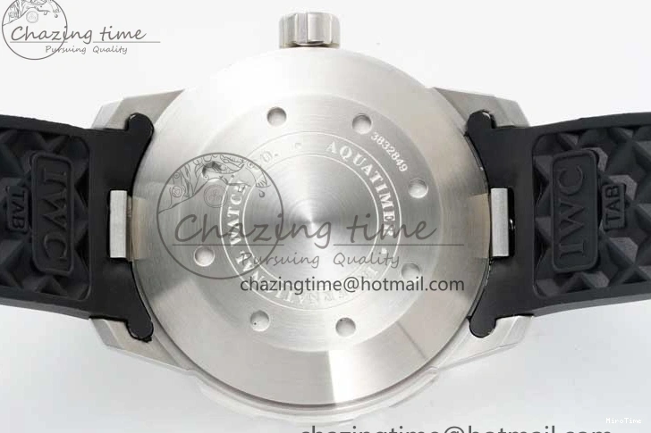 MIROTIME 0426 Aquatimer Automatic SS RSF 1:1 Best Edition White Orange Dial on Black Rubber Strap A Supportive 7069